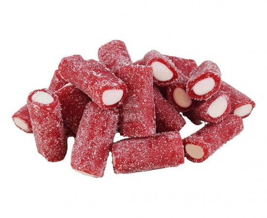 DamelMiniJumboSourStrawberryTubes200gram