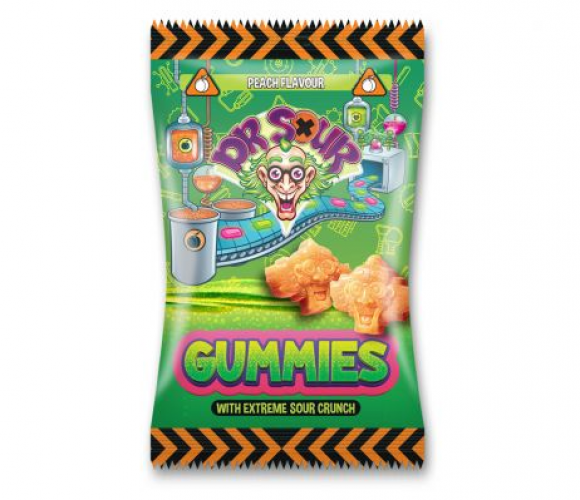 Dr. Sour gummies pêche 200gr