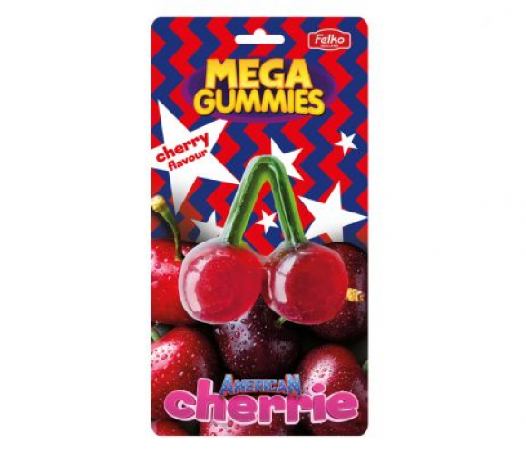Mega Gummies Cerise américaine 120 g