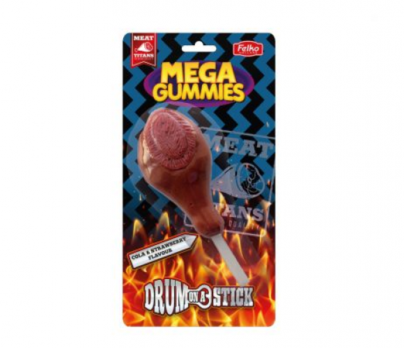Mega Gummies Pilon sur bâton 120 g