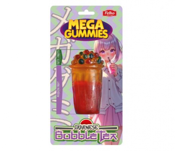 Mega Gummies Bubble tea japonais 120 g