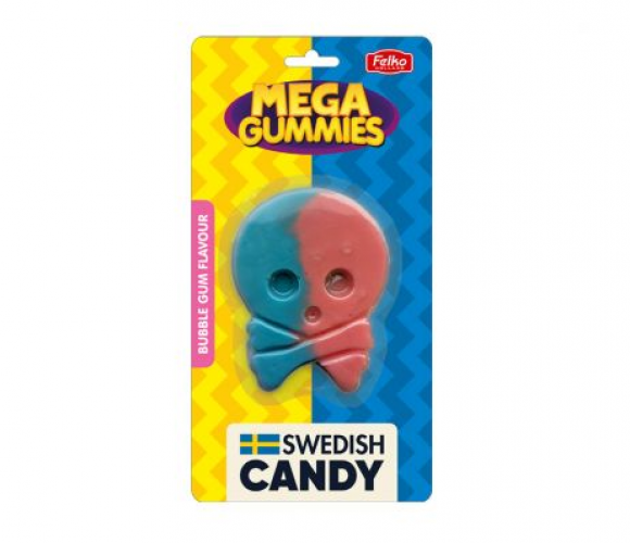 Mega Gummies Crâne suédois 120 g
