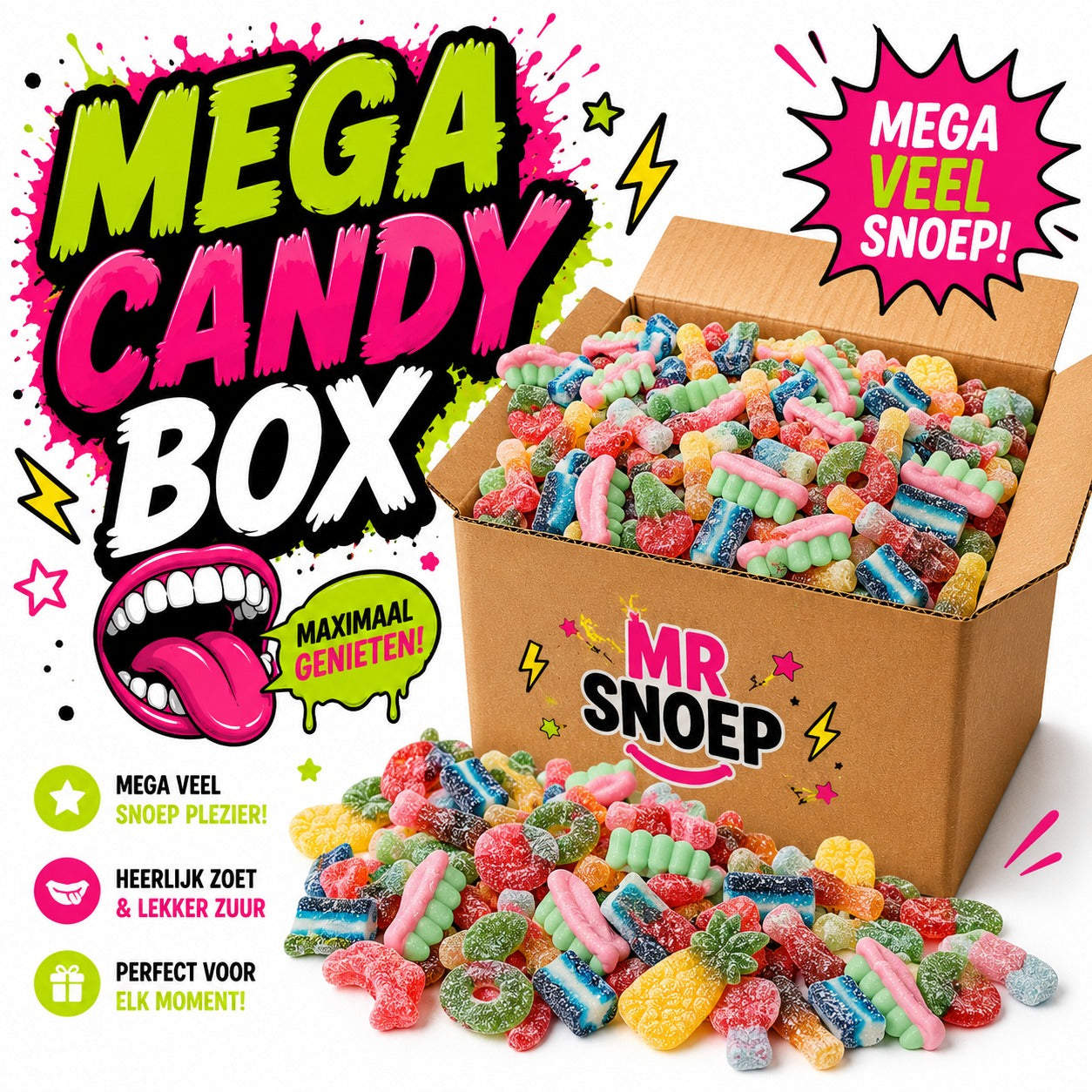 Sweet & Sour Mega Candy Box