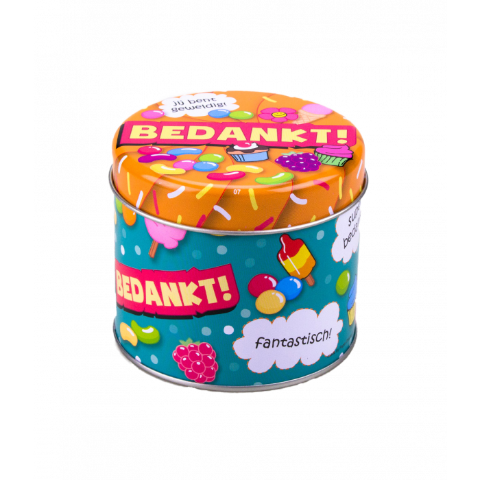 Boîtes de bonbons remplies - Merci et 250 g