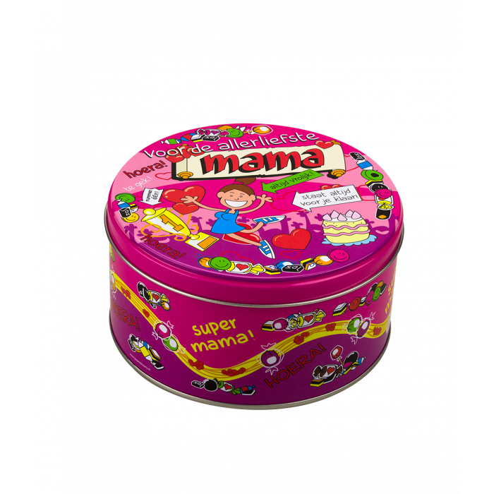 Boîte à bonbons remplie Maman et 500 g