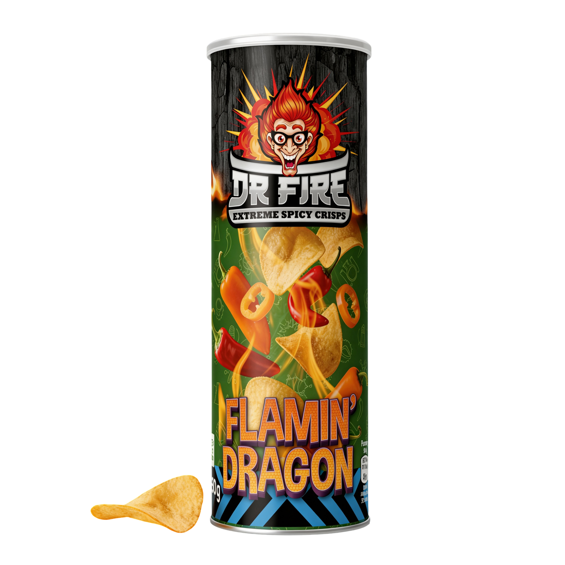 Chips Dr. Fire Dragon flamboyant 80 gr