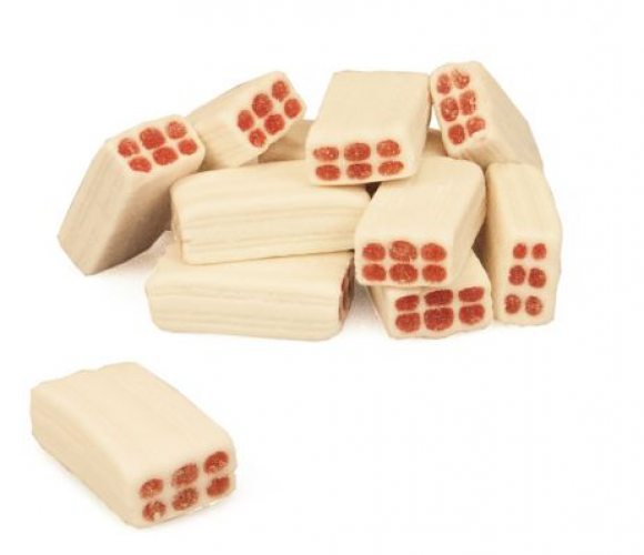 KR White Strawberry Bricks 250 gram