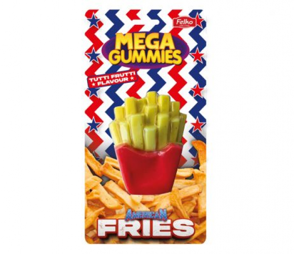 Mega Gummies Frites américaines 120 g