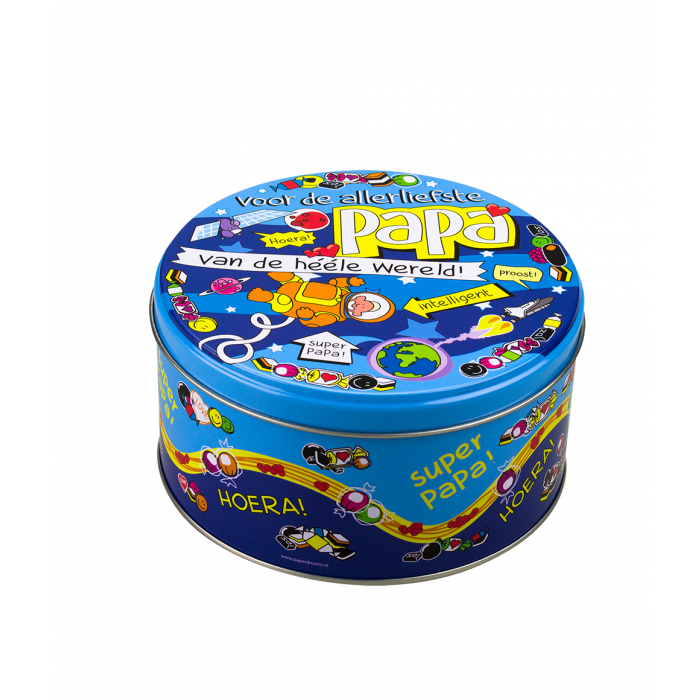 Boîte à bonbons remplie Papa et 500 g