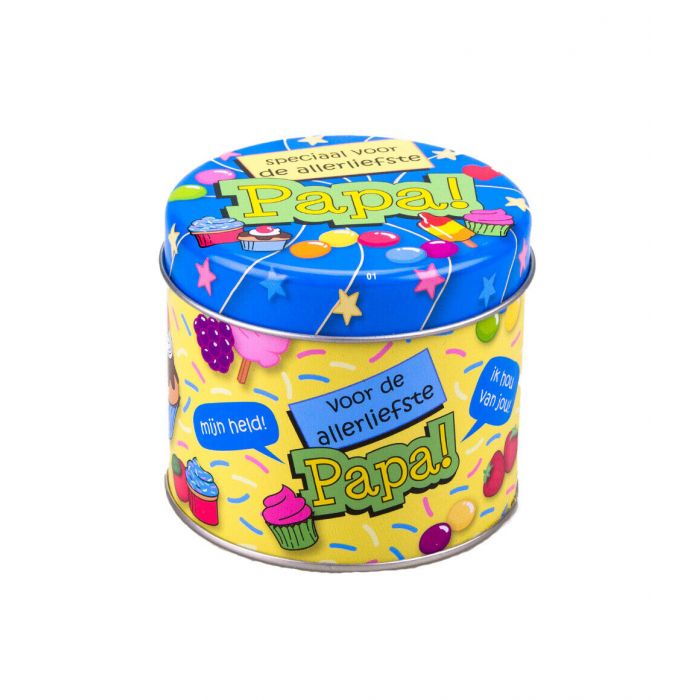 Boîtes de bonbons remplies Papa et 250 g